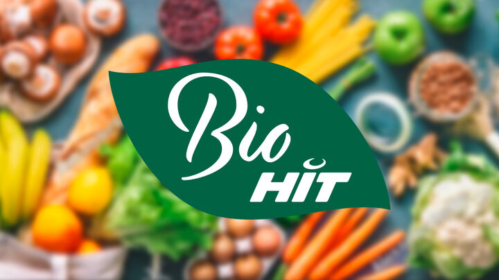 Lebensmittel, Logo BIO HIT Eigenmarke